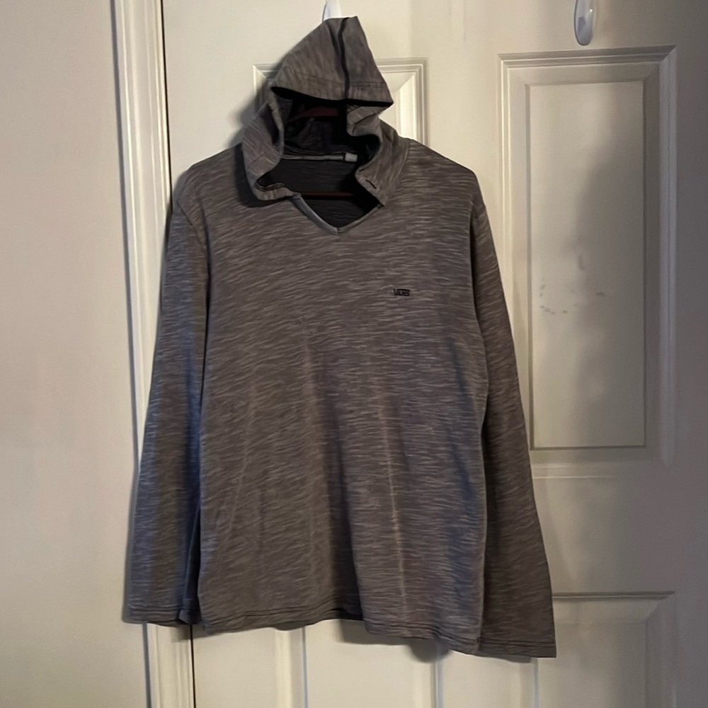 Lightweight, V neck Vans hoodie